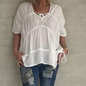 M. Weisneck Bluse Pure White