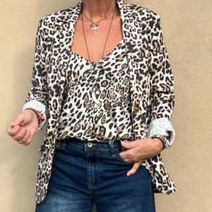 Cabana Living Blazer Naomi Beige Leo